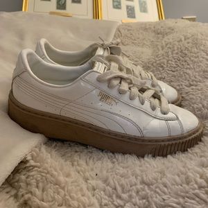 PUMA Basket Sneakers Glossy